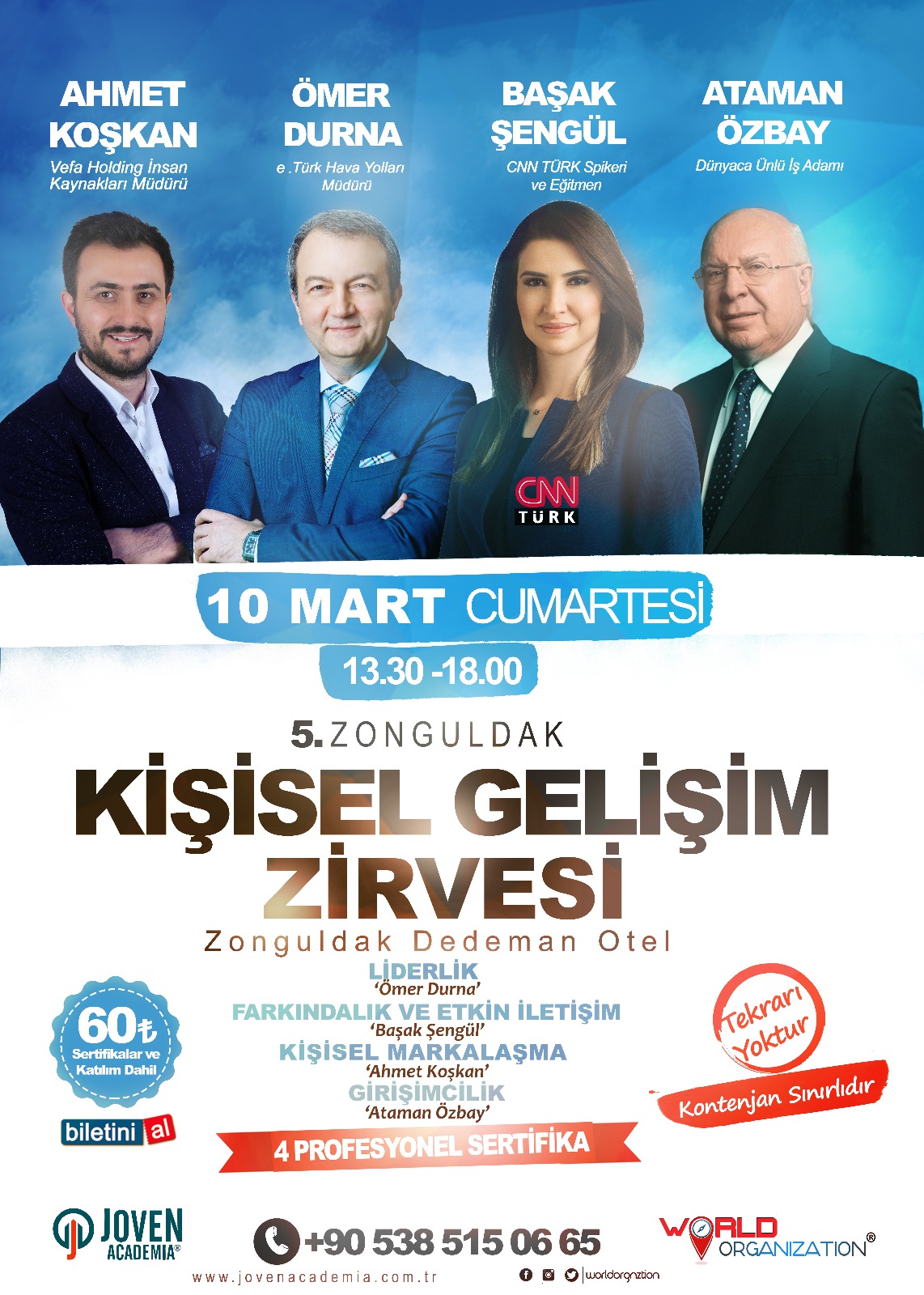 Kişisel Gelişim Zirvesi 5 Zonguldak 2018