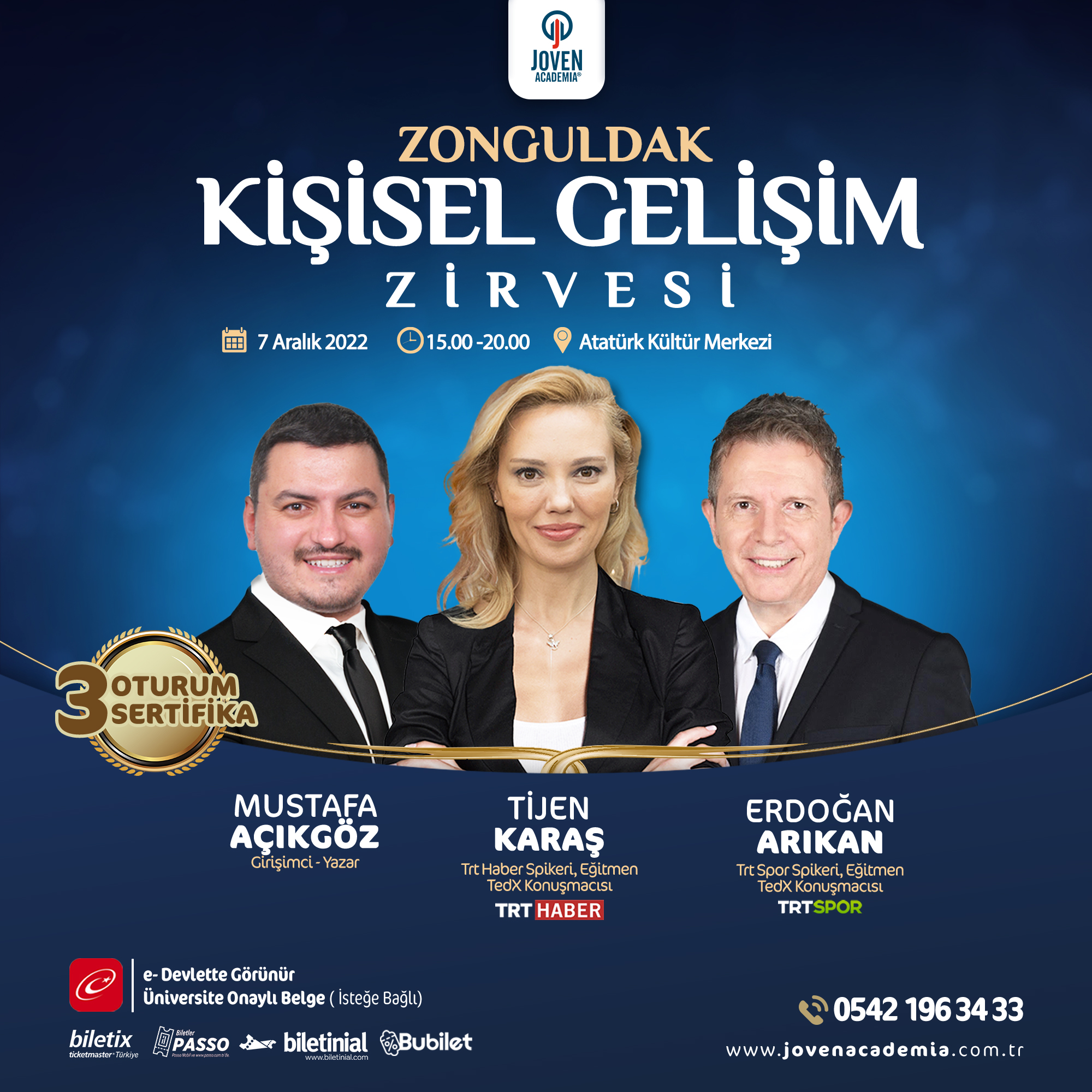 Zonguldak Kişisel Gelişim Zirvesi (7 Aralık 2022)